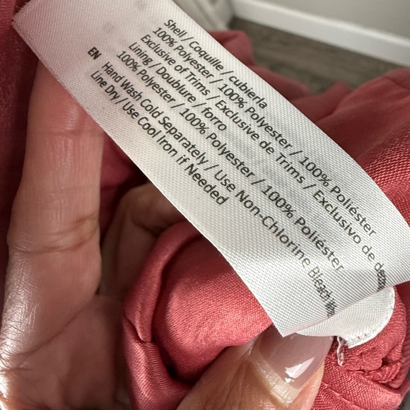 Free People Women's Pink Sleeveless Dress size Large NWT - Picture 8 of 8